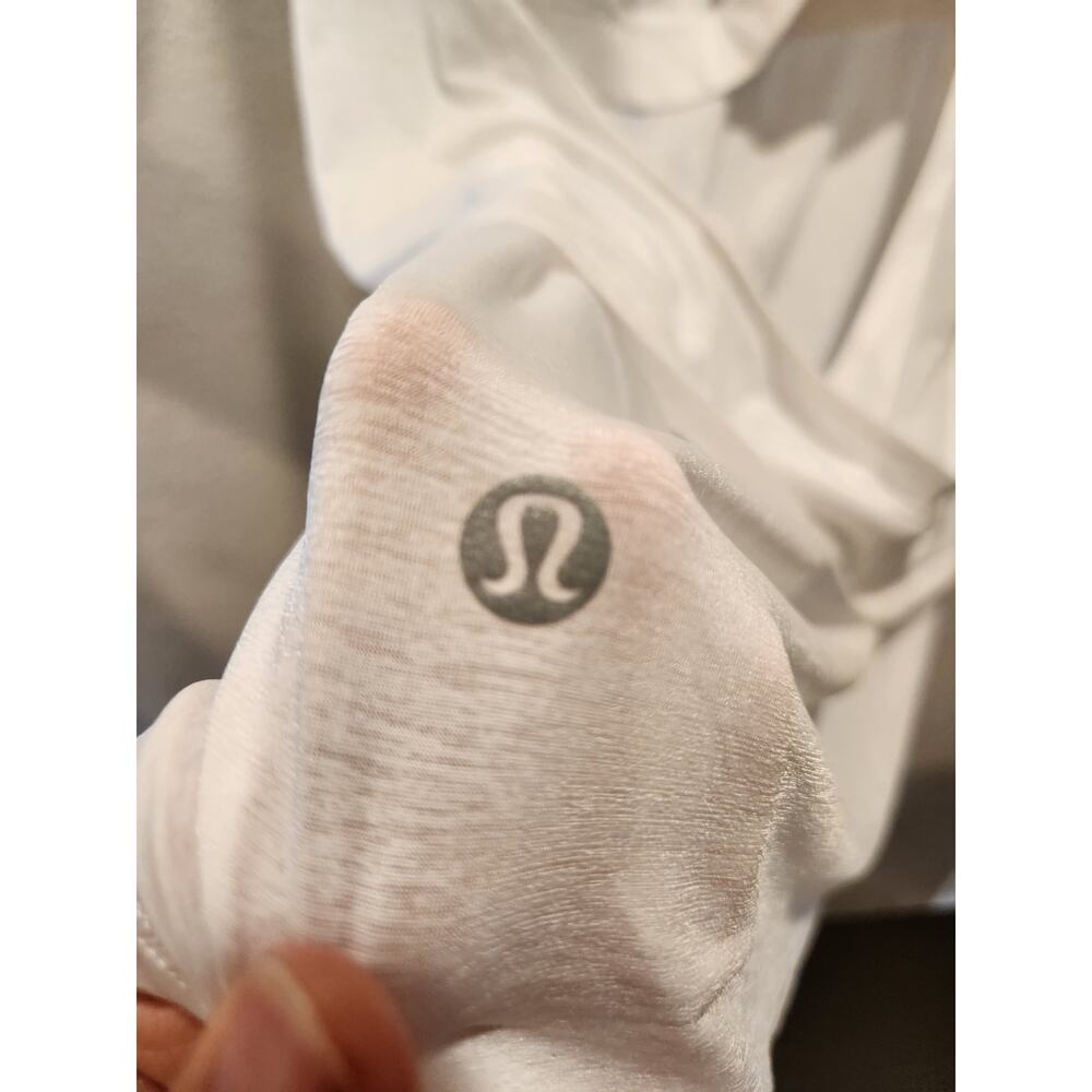 Lululemon Open Back 2 In 1 Sheer Size 4 Light Wei… - image 3